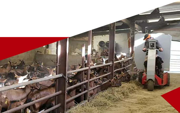 DS800 Distributeur d'aliment au sol