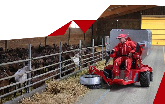 DSP-800 DSP-1300 Robot de distribution d'aliment